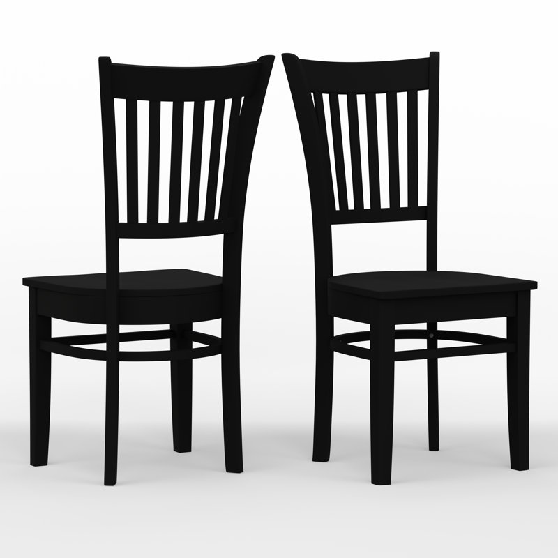 Chaise d'appoint Emete, Noir