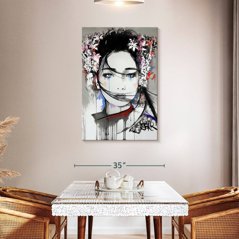 Leisha Yin, 45" H x 30" W