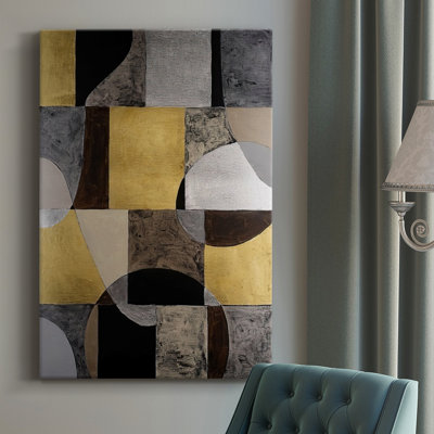" Neutral Framework II " Painting Print