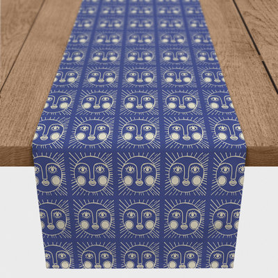 Bannu Rectangle Polyester Table Runner