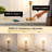 Dimmable Glass Table Lamp with Touch Control and USB Ports-1070956988