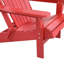 Chaise Adirondack pliante en plastique Henninger-587201170