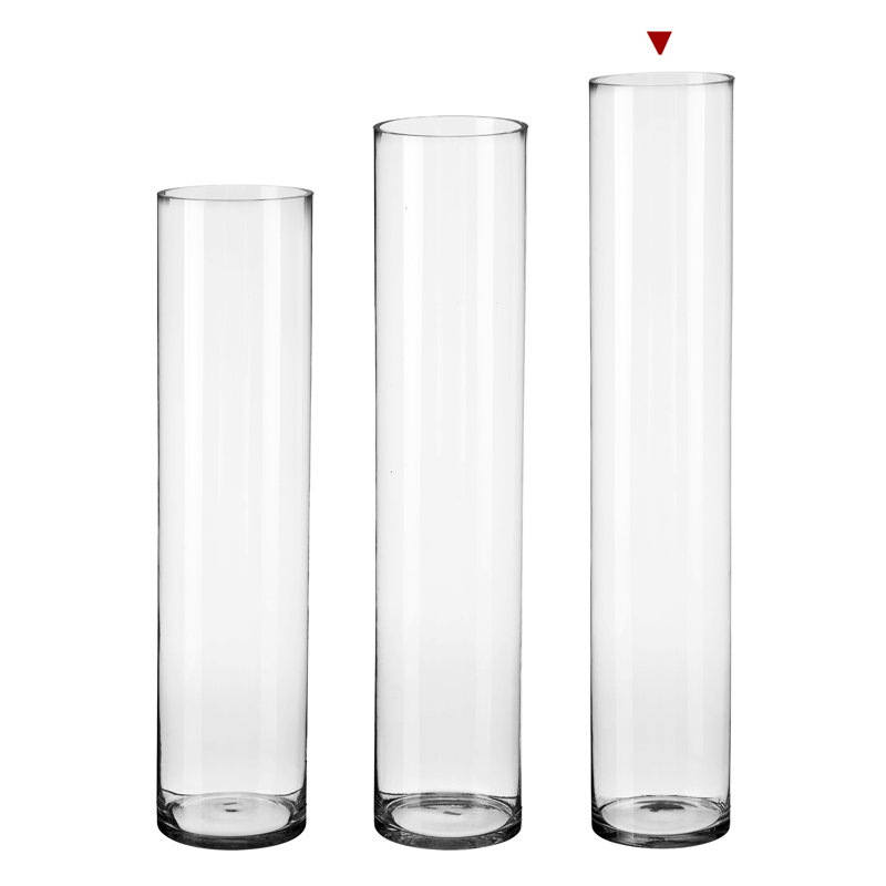 Emit Glass Jar, 90cm H x 15cm W x 15cm D