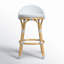 Tabouret de comptoir à dossier bas Ellie-1423097678