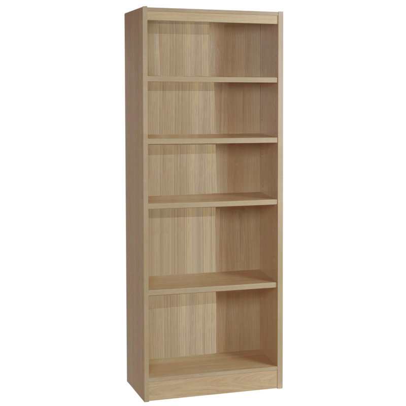 Brendaliz 182cm H x 60cm W Standard Bookcase, Sandstone