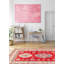 Tapis rouge Finest Ghazni 6 pi 6 po x 9 pi 9 po