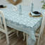Housse de table décorative en coton avec imprimé bloc pour Dinnig - Rajat-312601360
