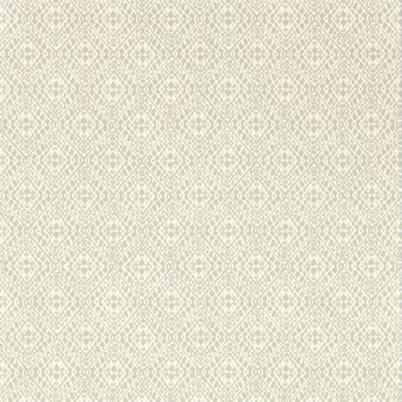 Pinjara Trellis Wallpaper, Dove