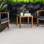 Tapis intérieur / extérieur ivoire tressé Katniss-742627632