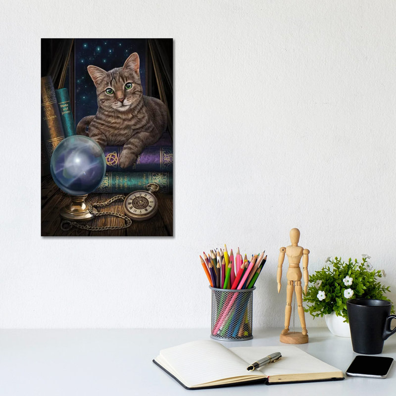 The Fortune Teller by Lisa Parker - Wrapped Canvas Print, 20.32 cm H x 30.48 cm W