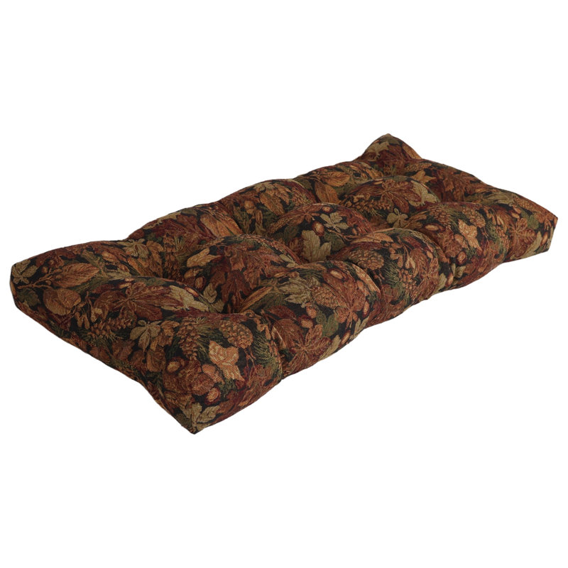 42-Inch By 19-Inch Tufted Tapestry Loveseat Cushion