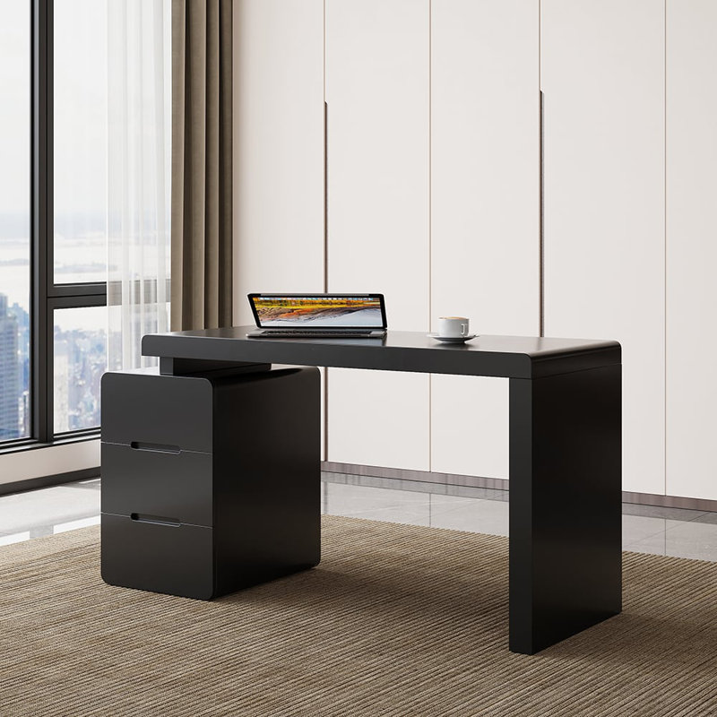 47.2" Writing Desk With 3 Drawers Office Furniture