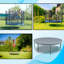 Housse de protection pour trampoline d'extérieur robuste et imperméable, housse de protection durable pour trampoline résistante aux rayons UV-86762477-128554154