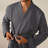 Unisex Organic Waffle Robe Fog-10554943-124606086
