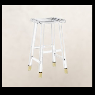 Acrylic Modern Stool 26" Counter Stool
