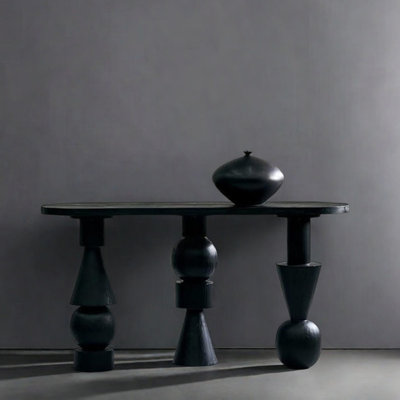 Mid-Century Modern  Creative Console Table