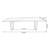 Retro Nut-Brown Rectangular Solid Wood Dining Table-809032717-809032704