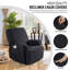 Housse pour fauteuil inclinable avec poches Wald-1356209191