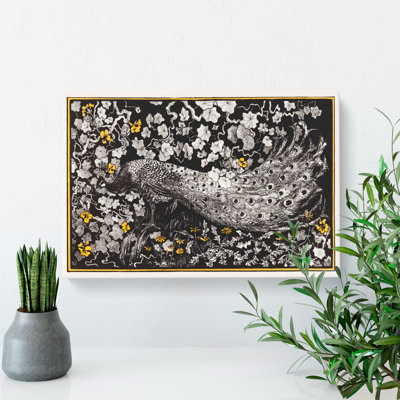 Peacock by Theo Van Hoytema - Wrapped Canvas