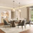 Modern 8 People Dining Room Set, Pre-Assembly Rectangular Dining Table, Sintered Stone Tabletop & Trestle Pedestal, Upholstered PU Leather Chairs-487453376-486992996-486993019