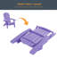 Chaise Adirondack pliante HIPI résistante aux intempéries-96678216