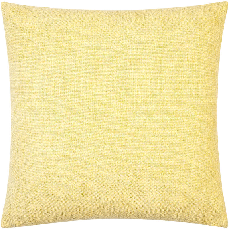 Puako Accent Pillow, H 18 po x l 18 po, Jaune, Mélange de duvet