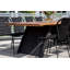 Lantie Rectangular Solid Wood Outdoor Dining Table - 250 cm W 100 cm D