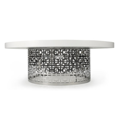 Table basse à piédestal Nixon