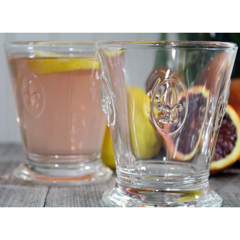 Fleur De Lys Whiskey Glass