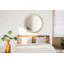 Huldar Glass Flat Wall Mirror