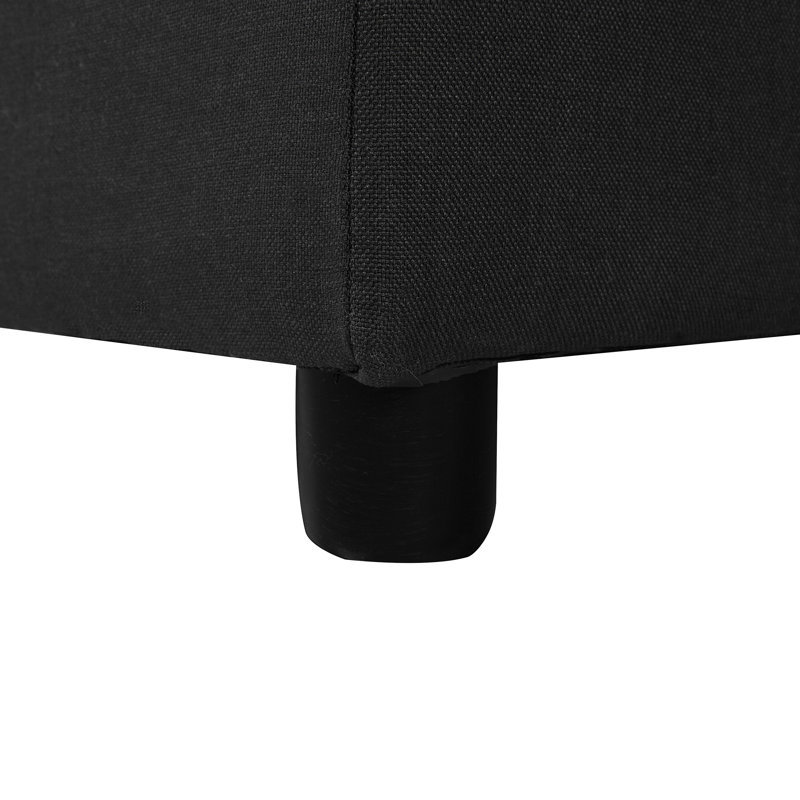 Viveka 3 Seater Sofa Bed, Black