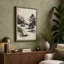 Misty Valley Stream Japandi - Wrapped Canvas-1728638504-1728638498