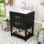 Retro Palace Bathroom Vanity: Timeless Elegance with Functional Storage-652207111