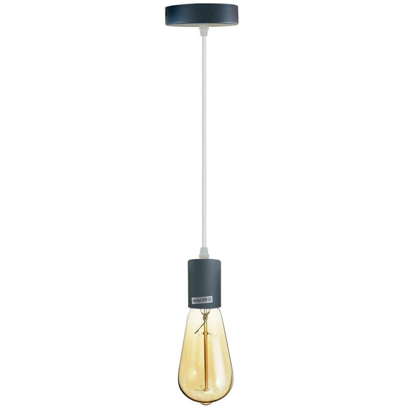 Spavinaw 1 - Light Pendant, Yes, Grey