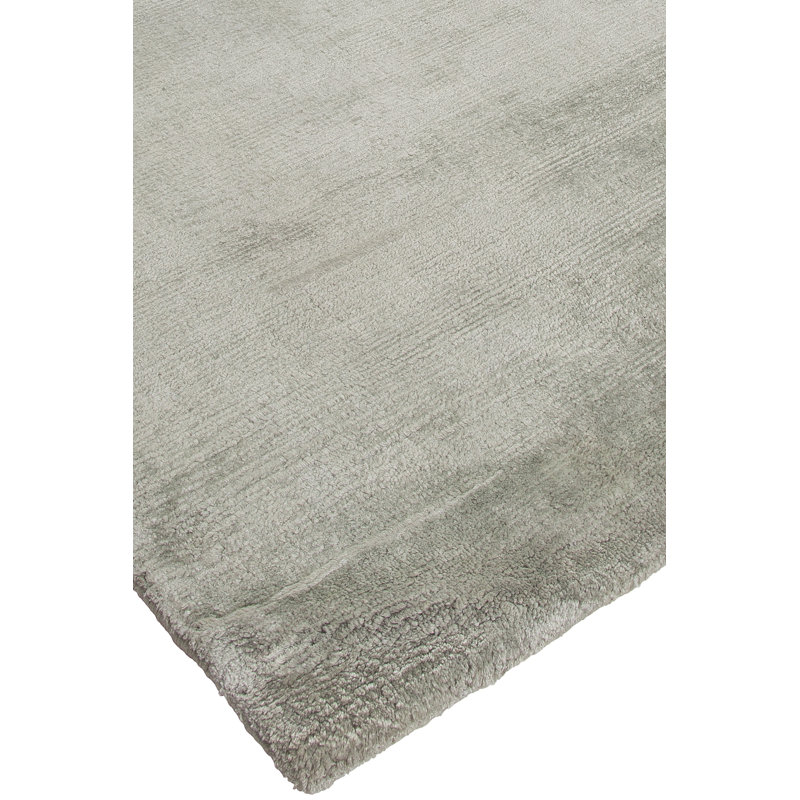 Tapis gris tissé à la main Metro, Rectangle 6 pi x 9 pi