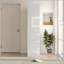Grande armoire de rangement pour garde-manger - Garde-manger moderne minimaliste avec portes, tablettes et tiroirs-2070999335