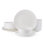 Macie 12-Piece Lightweight Chip-Resistant Bone China Dinnerware Set, Service for 4