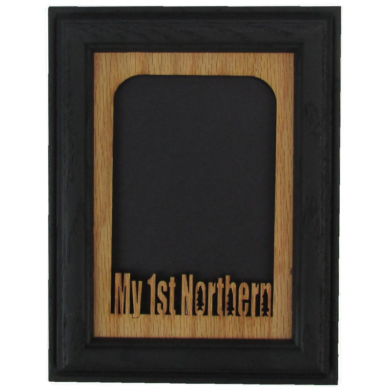 Mon premier cadre photo Northern, Noir, Vertical