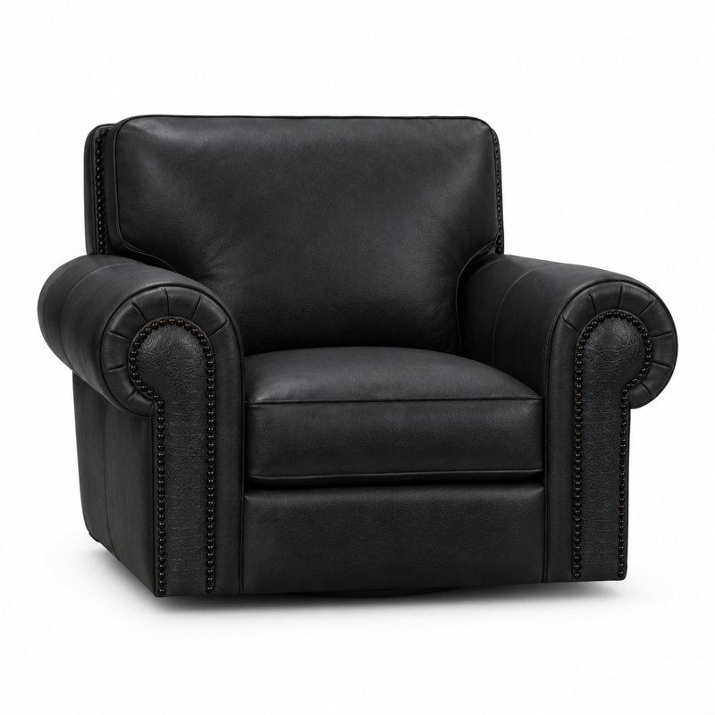 Chaise pivotante Nelson, Onyx Berkshire