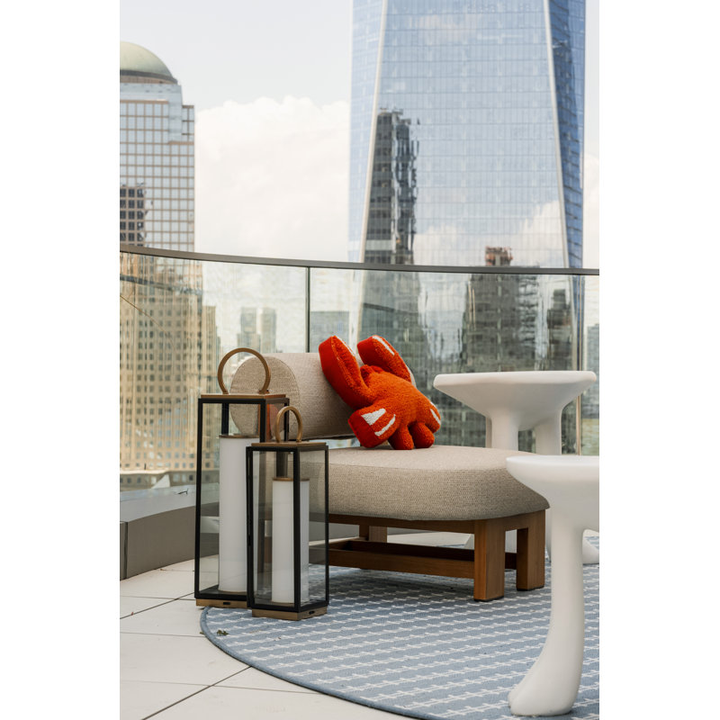 GARETH Rechargeable Table Lamp, 22.5" H x 6.25" W x 6.25" D