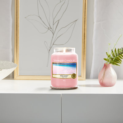 Pink Sands Scented Jar Candle