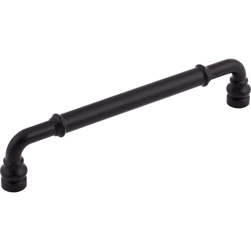 Brixton Bar Pull, Flat Black, 6 5/16" Center to Center