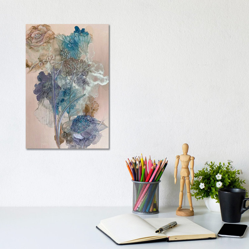 Keeping A Secret All To Herself by Mishel Schwartz - No Frame Gallery-Wrapped Canvas Giclée on Canvas, 30.48cm H x 20.32cm W