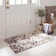 Makeba Floral Ivory/Gray/Purple Area Rug