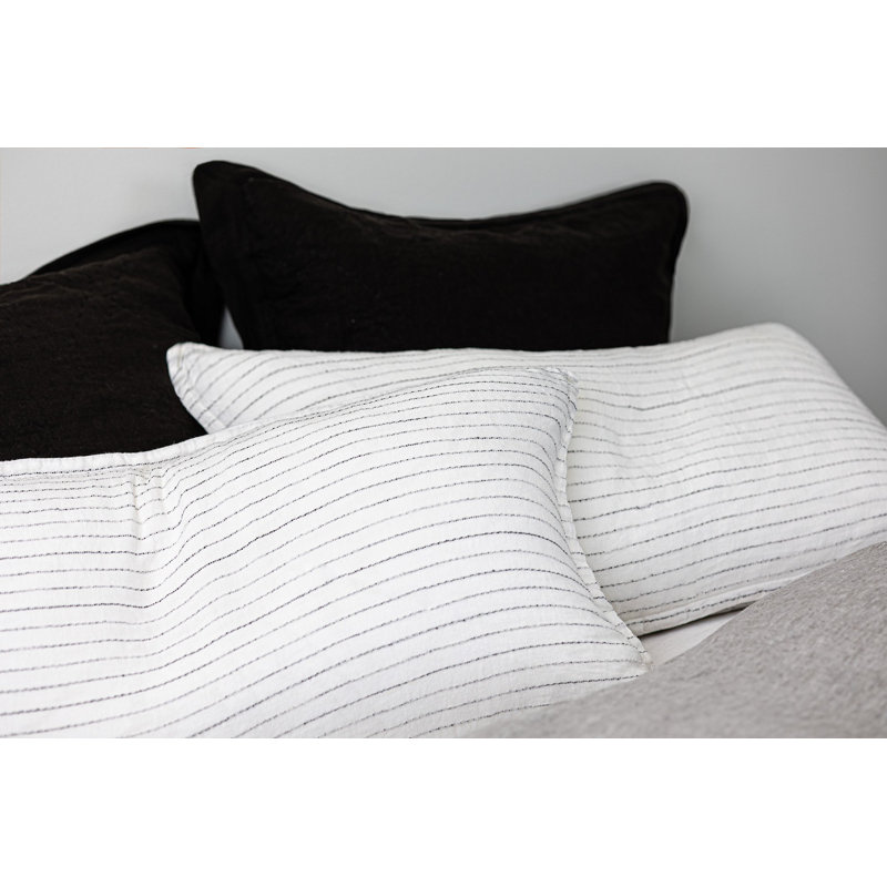Reimus Linen Sham, Standard, White