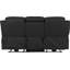 5 Seater Faux Leather Electric Reclining Sofa-831389377
