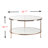 Linvel Glass Top Coffee Table-1445254794