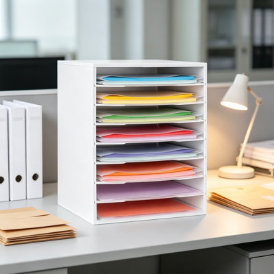 Étagère de rangement pour papier Scrapbook