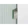 Maven 32 in. x 86.75 in. Fully Frameless Arched Fluted Single Fixed Shower Panel