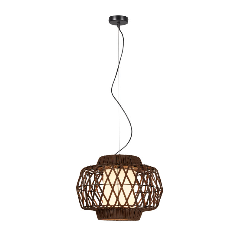 Luminaire suspendu géométrique à 1 lumière Jadyn